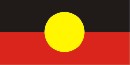 Licensed Aboriginal Hand Waving Flag 