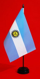 Argentina Table Flag 150mm x 230mm Adwareflags.com