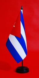 Cuba Table Flag 150mm x 230mm Adwareflags.com