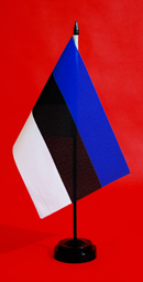 Estonia Table Flag 150mm x 230mm Adwareflags.com