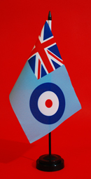 Royal Air Force Table Flag 150mm x 230mm Adwareflags.com