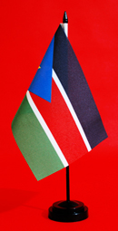 South Sudan Table Flag 150mm x 230mm Adwareflags.com