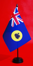 West Australian Table Flag 150mm x 230mm Adwareflags.com