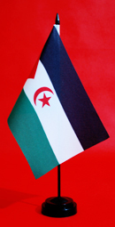 Western Sahara Table Flag 150mm x 230mm Adwareflags.com